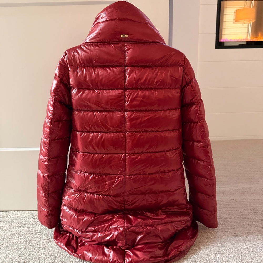 HERNO Stunning Amelia Stand Collar Down Puffer Coat Sz 40/4 NWT $755!! - Picture 9 of 11